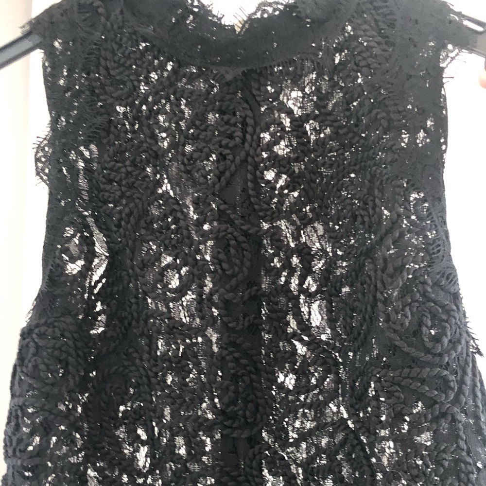 Zara Trafuluc Lace Rope Top - Picture 5 of 5
